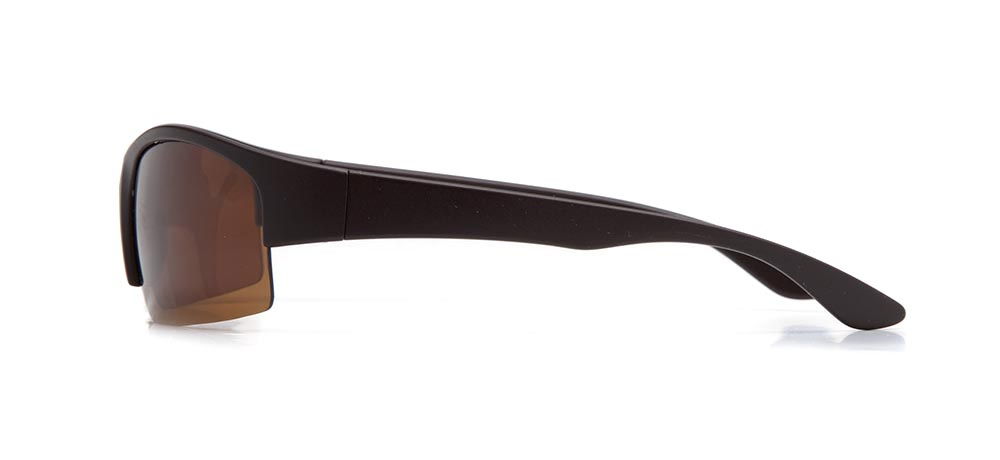 BENX SUNGLASSES BXGÜNŞ9025-M119 Güneş Yetişkin Erkek Bombeli Yarım Çerçeveli Grilamid (TR90) Polarize - 3