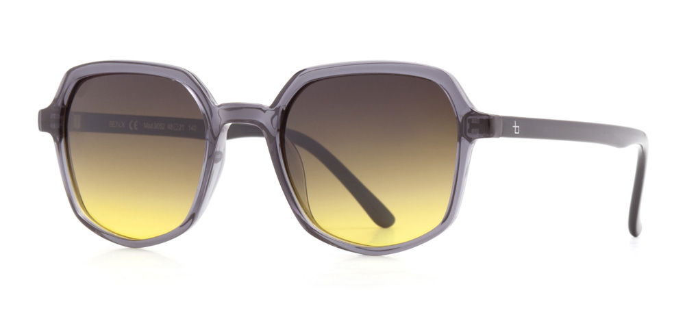BENX SUNGLASSES BXGÜNŞ9052-C.33 Güneş Genç Erkek,Kadın,Unisex Geometrik Çerçeveli Grilamid (TR90) Polarize - 2