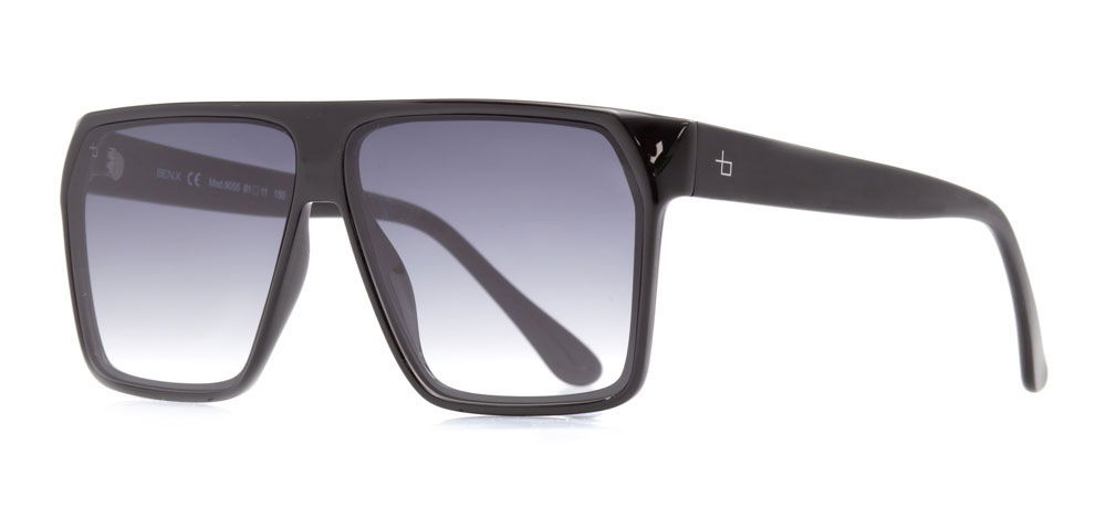 BENX SUNGLASSES BXGÜNŞ9055-C.03 Güneş Genç Erkek,Kadın,Unisex Köşeli Çerçeveli Grilamid (TR90) UV400 - 2