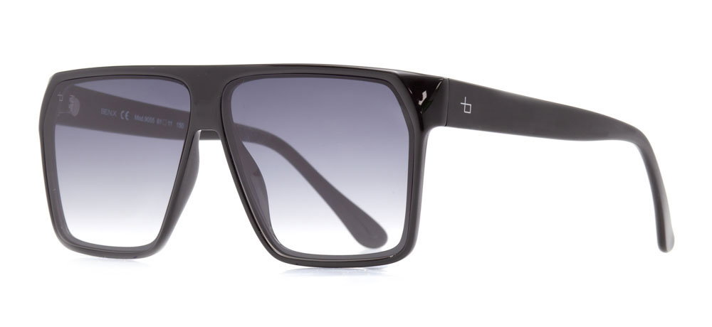 BENX SUNGLASSES BXGÜNŞ9055-C.03 Güneş Genç Erkek,Kadın,Unisex Köşeli Çerçeveli Grilamid TR90UV400 - 2