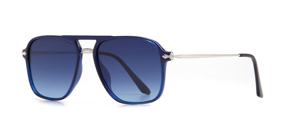 BENX SUNGLASSES BXGÜNŞ9059-C.12 Güneş Genç Erkek,Kadın,Unisex Köşeli Çerçeveli Grilamid (TR90) Polarize - 2