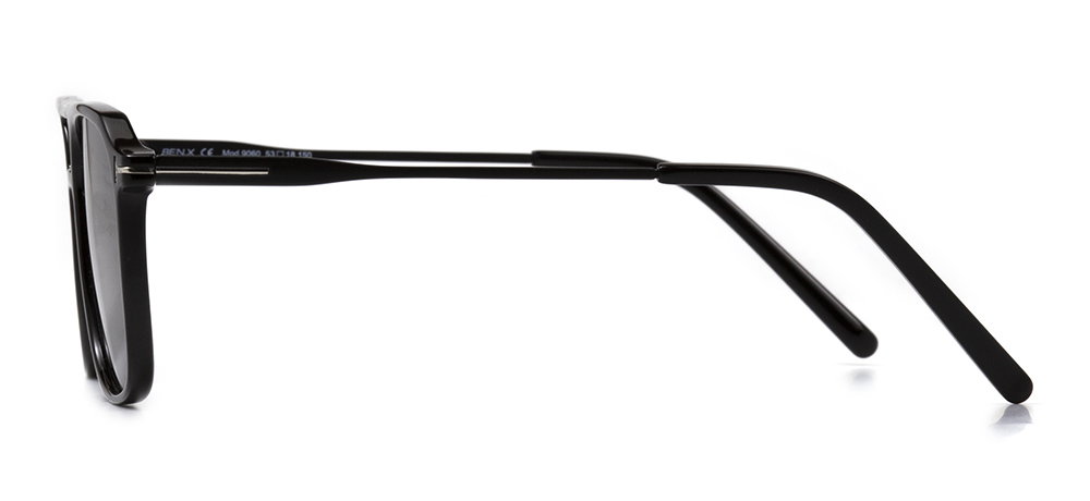 BENX SUNGLASSES BXGÜNŞ9060-C.02 Güneş Genç Erkek,Kadın,Unisex Köşeli Çerçeveli Grilamid TR90 UV400,Polarize - 3