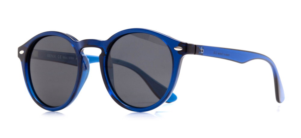 BENX SUNGLASSES BXGÜNŞ9064-C.03 Güneş Genç Erkek,Kadın,Unisex Yuvarlak Çerçeveli Grilamid TR90Polarize - 2