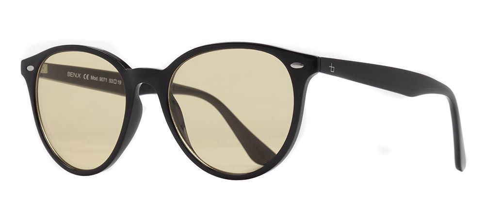 BENX SUNGLASSES BXGÜNŞ9071-C.03 Güneş Genç Erkek,Kadın,Unisex Yuvarlak Çerçeveli Grilamid TR90 UV400 - 2