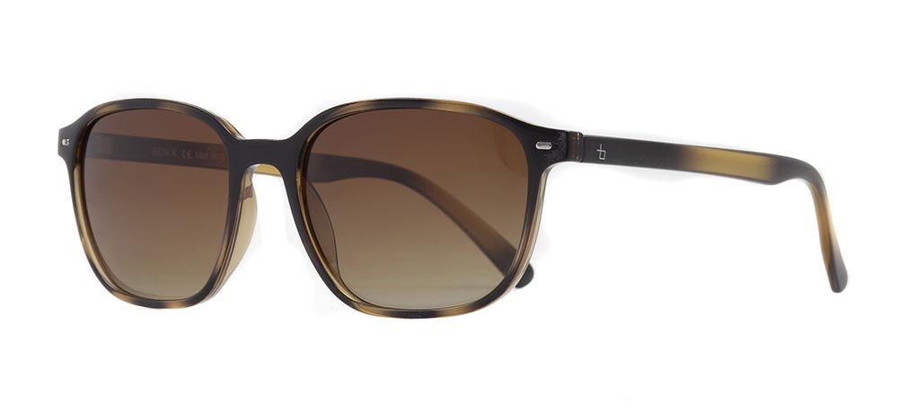 BENX SUNGLASSES BXGÜNŞ9072-DM05 Güneş Genç Erkek,Kadın,Unisex Köşeli Çerçeveli Grilamid TR90 UV400,Polarize - 2