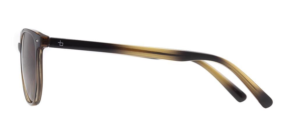 BENX SUNGLASSES BXGÜNŞ9074-DM05 Güneş Genç Erkek,Kadın,Unisex Yarı-Oval Çerçeveli Grilamid TR90 UV400,Polarize - 3