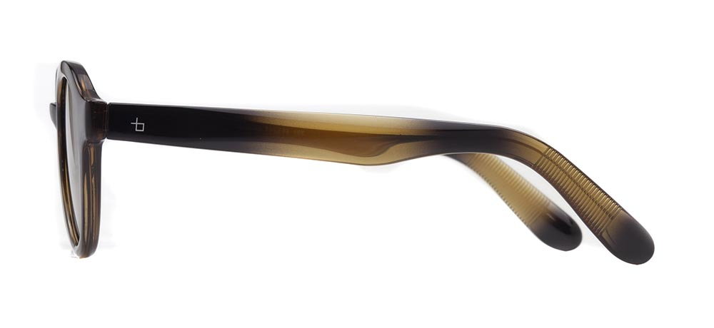 BENX SUNGLASSES BXGÜNŞ9077-DM05 Güneş Genç Erkek,Kadın,Unisex Yuvarlak Çerçeveli Grilamid TR90UV400,Polarize - 3