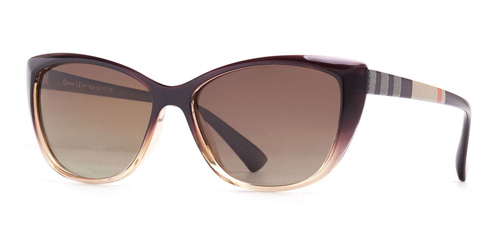 BENX SUNGLASSES BXGÜNŞ9224-C.17 Güneş Genç,Yetişkin Kadın Köşeli Çerçeveli Grilamid (TR90) Polarize - 2