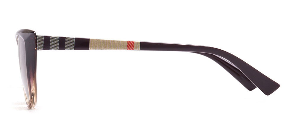 BENX SUNGLASSES BXGÜNŞ9224-C.17 Güneş Genç,Yetişkin Kadın Köşeli Çerçeveli Grilamid (TR90) Polarize - 3