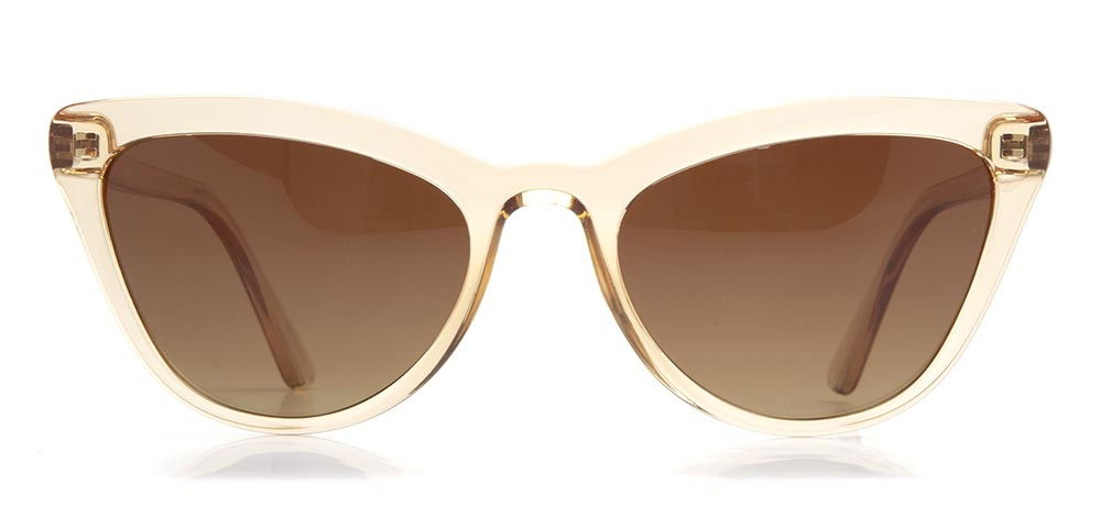 BENX SUNGLASSES BXGÜNŞ9241-207 Güneş Genç Kadın Çekik Çerçeveli Grilamid (TR90) Polarize - 1