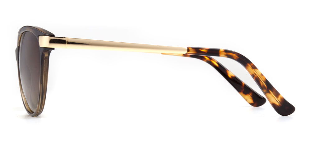 BENX SUNGLASSES BXGÜNŞ9244-DM05 Güneş Genç Kadın Oval Çerçeveli Grilamid TR90 Polarize - 3