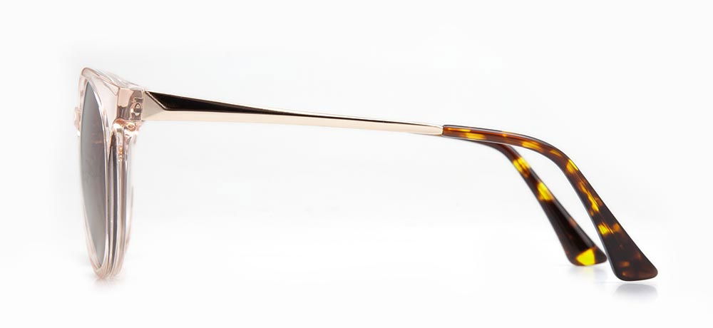 BENX SUNGLASSES BXGÜNŞ9246-177 Güneş Genç Kadın Yuvarlak Çerçeveli Grilamid (TR90) Polarize - 3