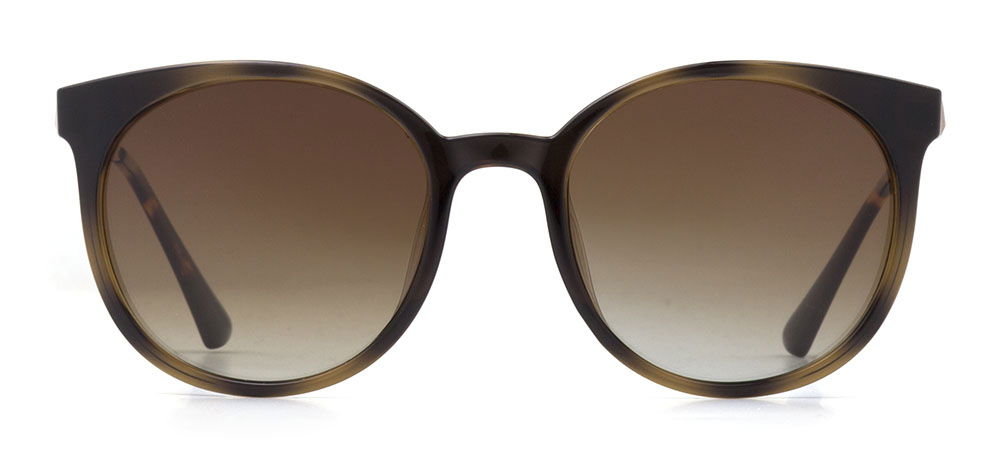 BENX SUNGLASSES BXGÜNŞ9246-DM05 Güneş Genç Kadın Yuvarlak Çerçeveli Grilamid (TR90) Polarize - 1