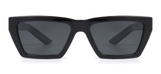 BENX SUNGLASSES BXGÜNŞ9258-06 Güneş Genç Kadın Köşeli Çerçeveli Grilamid (TR90) Polarize 