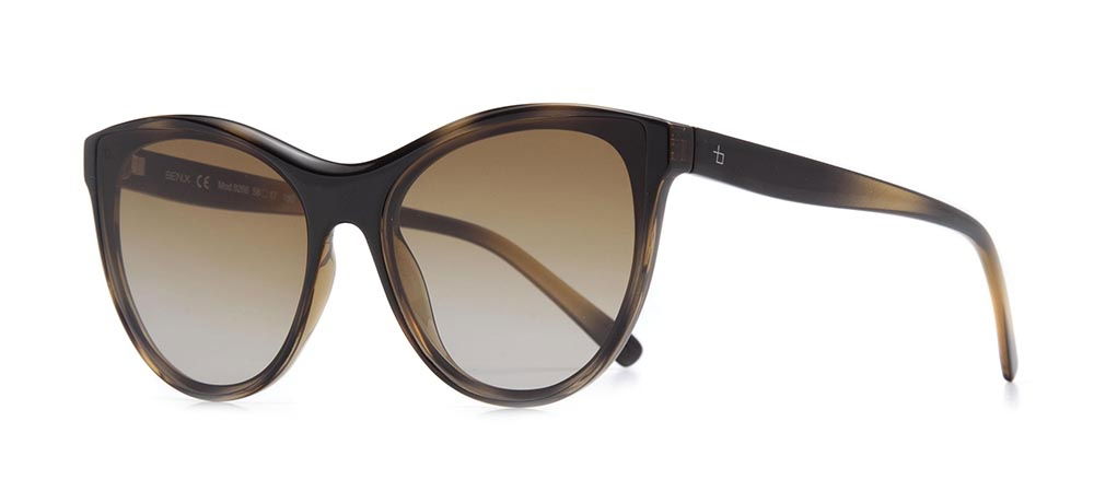 BENX SUNGLASSES BXGÜNŞ9266-DM05 Güneş Genç Kadın Geometrik Çerçeveli Grilamid TR90 UV400 - 2