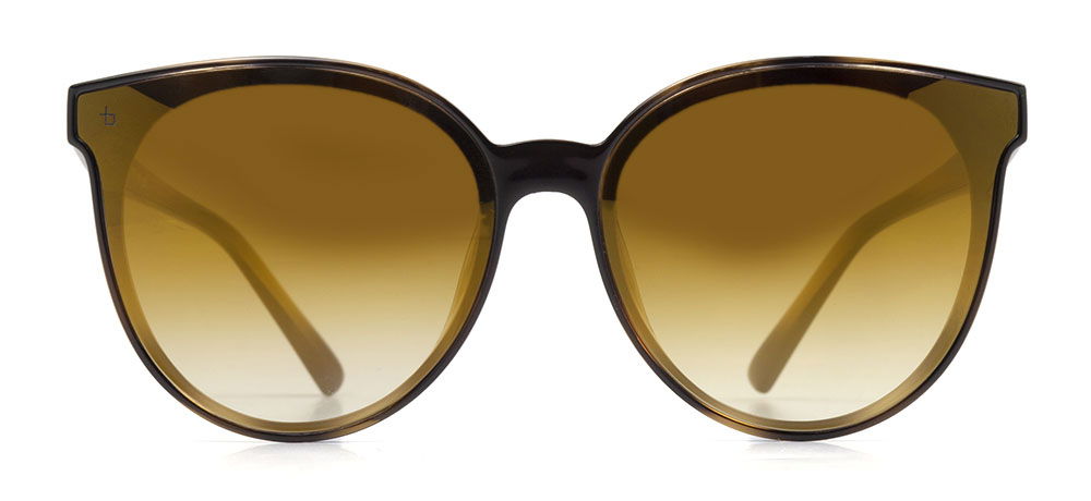 BENX SUNGLASSES BXGÜNŞ9267-DM05 Güneş Genç Kadın Oval Çerçeveli Grilamid TR90 UV400 - 1