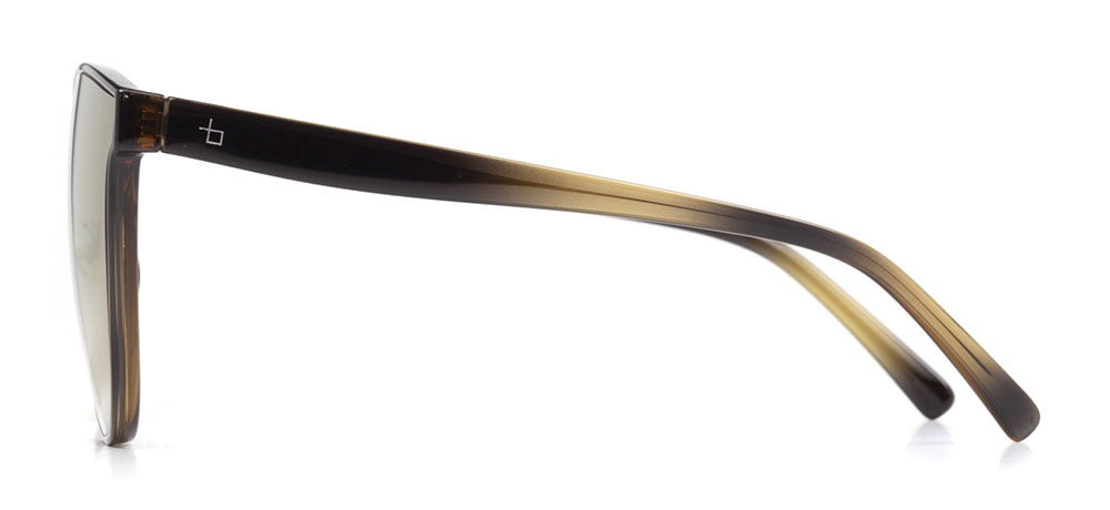 BENX SUNGLASSES BXGÜNŞ9267-DM05 Güneş Genç Kadın Oval Çerçeveli Grilamid TR90 UV400 - 3