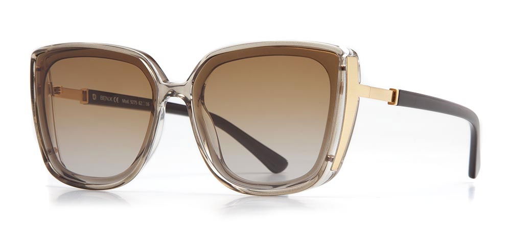 BENX SUNGLASSES BXGÜNŞ9275-C.28 Güneş Genç,Yetişkin Kadın Köşeli Çerçeveli Grilamid (TR90) Polarize - 2
