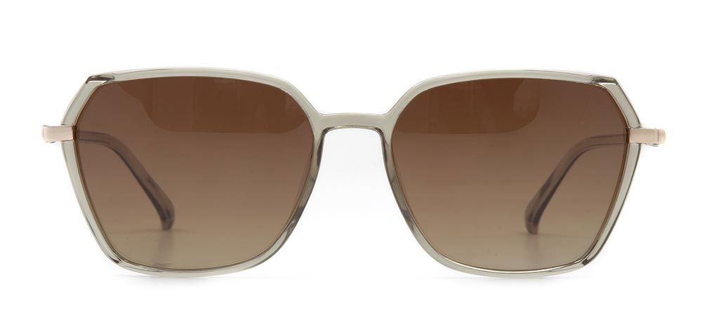 BENX SUNGLASSES BXGÜNŞ9276-C.28 Güneş Genç,Yetişkin Kadın Geometrik Çerçeveli Grilamid (TR90) Polarize - 1