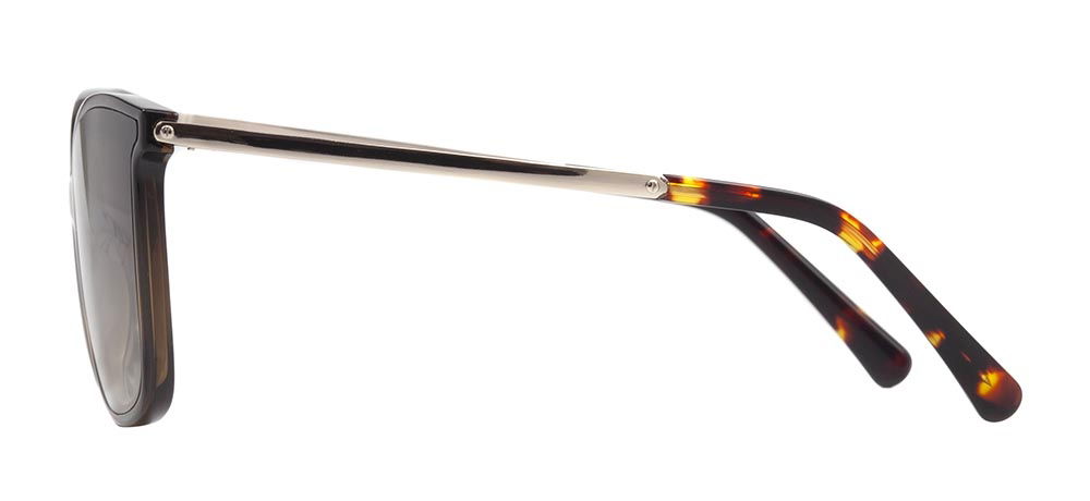 BENX SUNGLASSES BXGÜNŞ9278-DM05 Güneş Genç Kadın Geometrik Çerçeveli Grilamid TR90 UV400 - 3