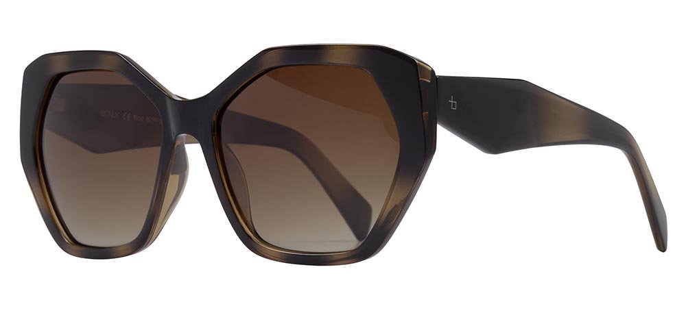 BENX SUNGLASSES BXGÜNŞ9286-DM05 Güneş Genç,Yetişkin Kadın Geometrik Çerçeveli Grilamid TR90 UV400,Polarize - 2