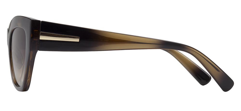 BENX SUNGLASSES BXGÜNŞ9301-DM05 Güneş Genç Kadın Çekik Çerçeveli Grilamid TR90UV400 - 3