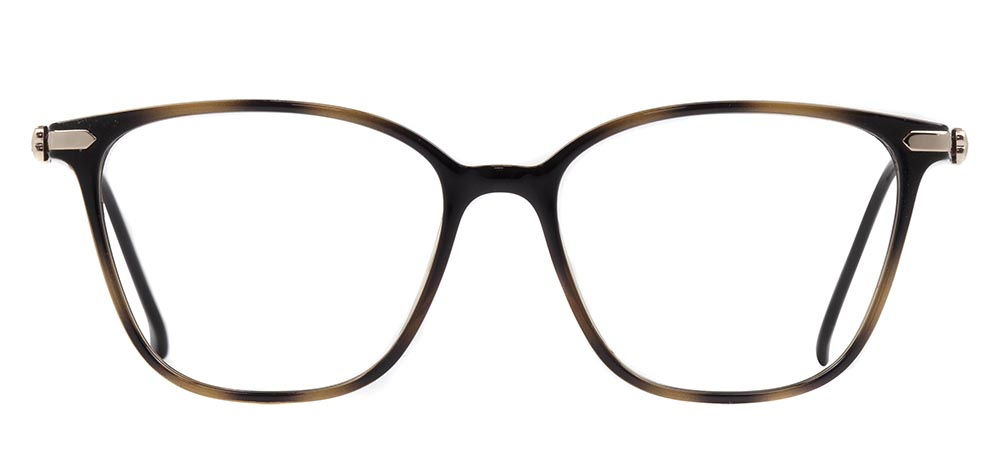 BENX SUNGLASSES BXPRM 1801-DM05 Optik Genç Kadın Köşeli Çerçeveli Grilamid TR90 - 1