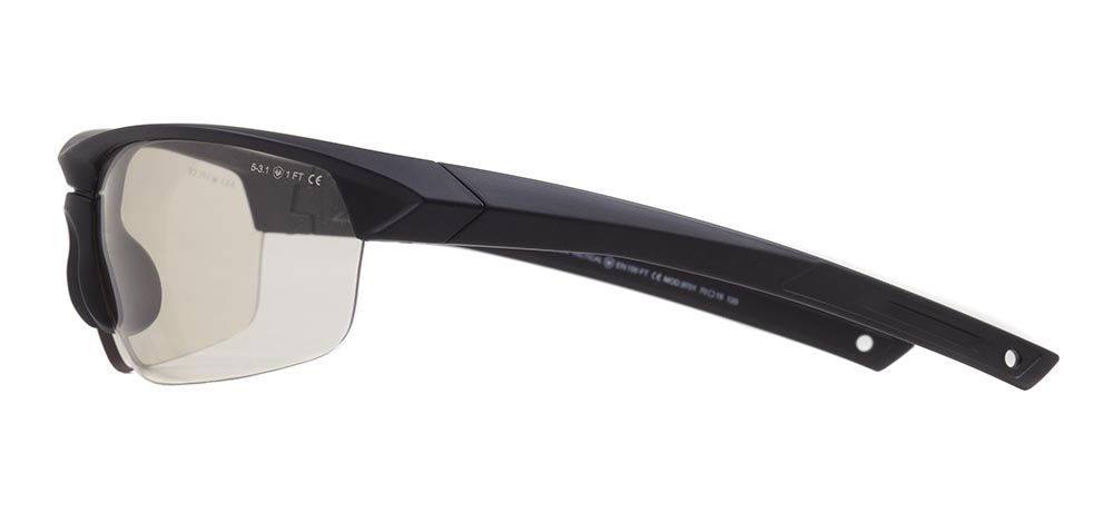 BENX TACTICAL BXBLS 9701-C.10 Güneş Genç,Yetişkin Erkek Bombeli Yarım Çerçeveli Grilamid TR90 UV400 - 3