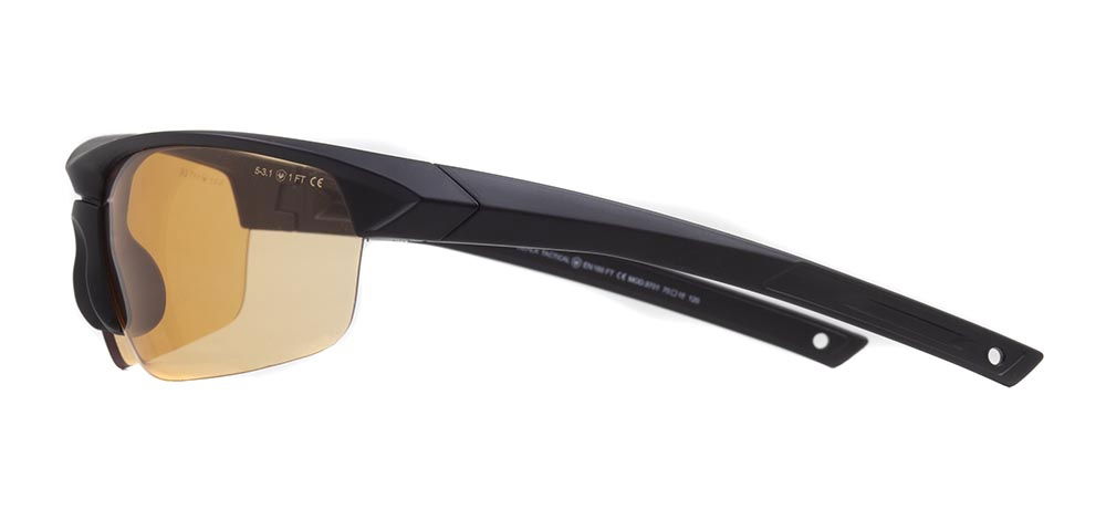 BENX TACTICAL BXBLS 9701-C.11 Güneş Genç,Yetişkin Erkek Bombeli Yarım Çerçeveli Grilamid TR90 UV400 - 3