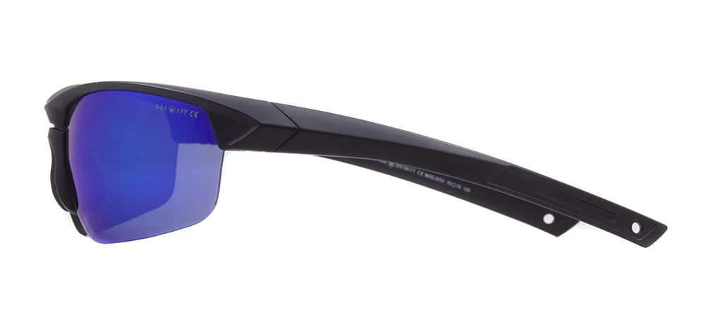 BENX TACTICAL BXBLS 9701-C.12 Güneş Genç,Yetişkin Erkek Bombeli Yarım Çerçeveli Grilamid TR90 UV400 - 3