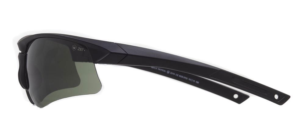 BENX TACTICAL BXBLS 9702-C.07 Güneş Genç,Yetişkin Erkek Bombeli Yarım Çerçeveli Grilamid TR90 UV400 - 3