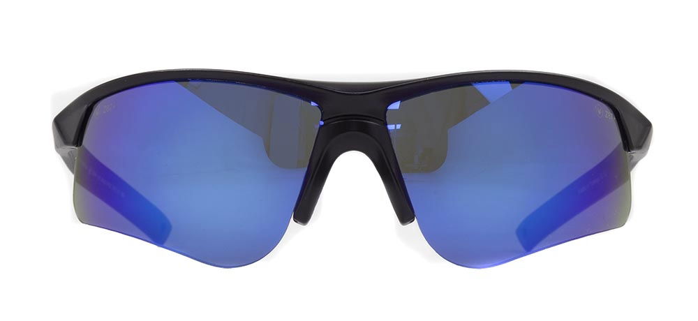 BENX TACTICAL BXBLS 9702-C.12 Güneş Genç,Yetişkin Erkek Bombeli Yarım Çerçeveli Grilamid TR90 UV400 - 1