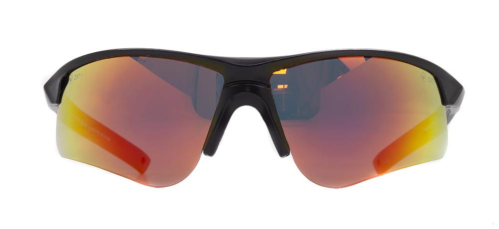 BENX TACTICAL BXBLS 9702-C.13 Güneş Genç,Yetişkin Erkek Bombeli Yarım Çerçeveli Grilamid TR90 UV400 - 1