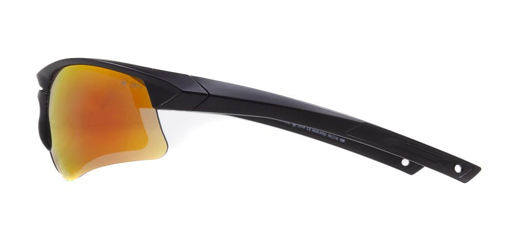 BENX TACTICAL BXBLS 9702-C.13 Güneş Genç,Yetişkin Erkek Bombeli Yarım Çerçeveli Grilamid TR90 UV400 - 3