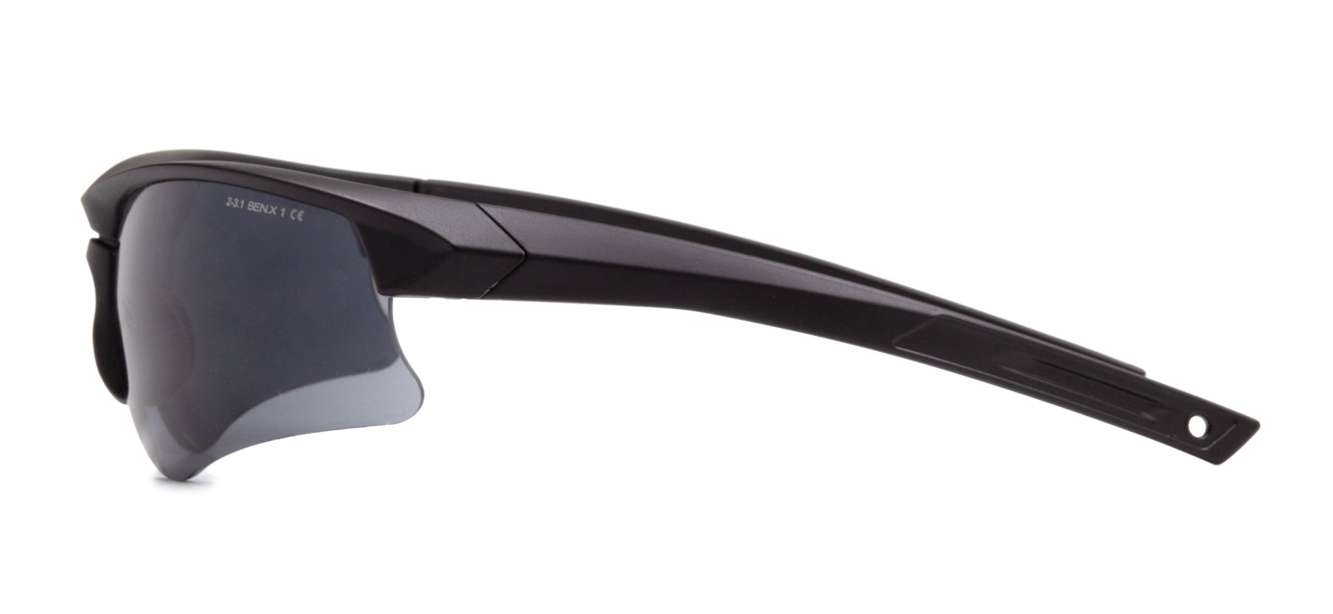 BENX TACTICAL BXBLS 9702-M06 Güneş Genç,Yetişkin Erkek Bombeli Çerçeveli Grilamid TR90 UV400 - 3