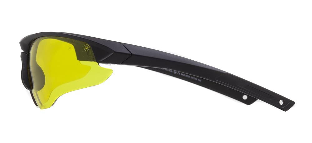 BENX TACTICAL BXBLS 9703-C.08 Güneş Genç,Yetişkin Erkek Bombeli Yarım Çerçeveli Grilamid TR90 UV400 - 3