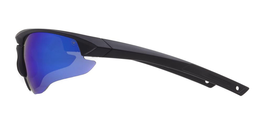 BENX TACTICAL BXBLS 9703-C.12 Güneş Genç,Yetişkin Erkek Bombeli Yarım Çerçeveli Grilamid TR90 UV400 - 3