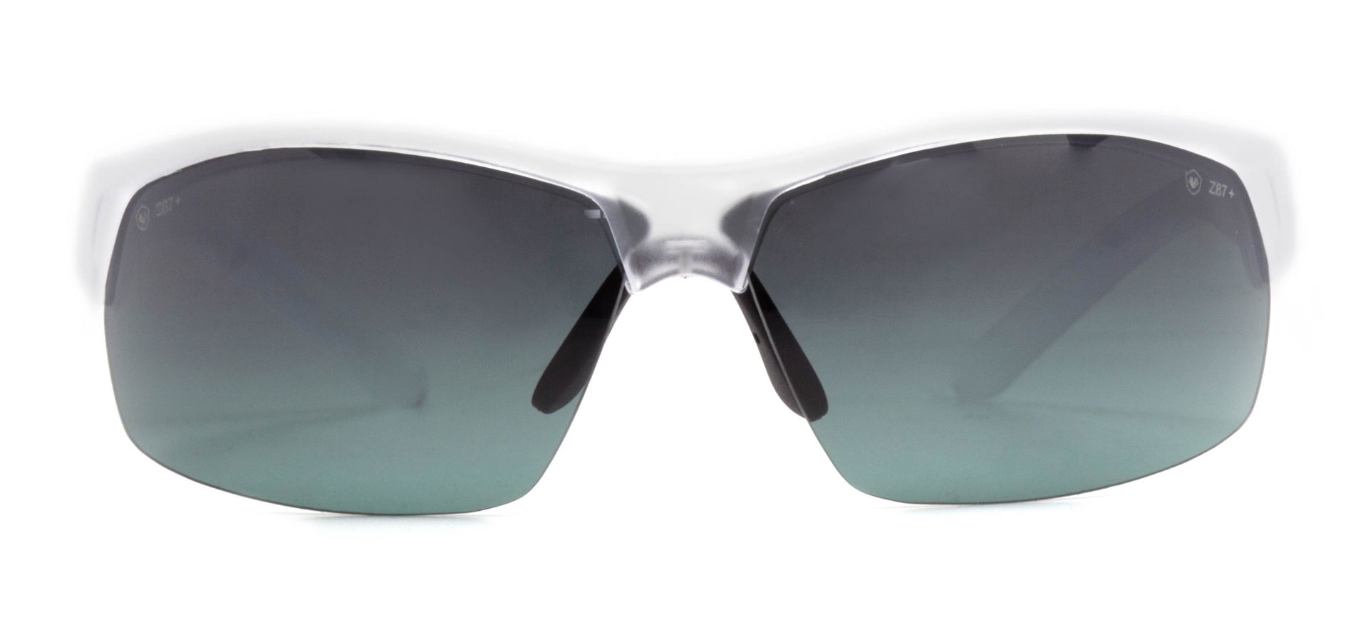 BENX TACTICAL BXBLS 9708-M01 Güneş Genç Erkek,Kadın,Unisex Bombeli Yarım Çerçeveli Grilamid (TR90) UV400 - 1