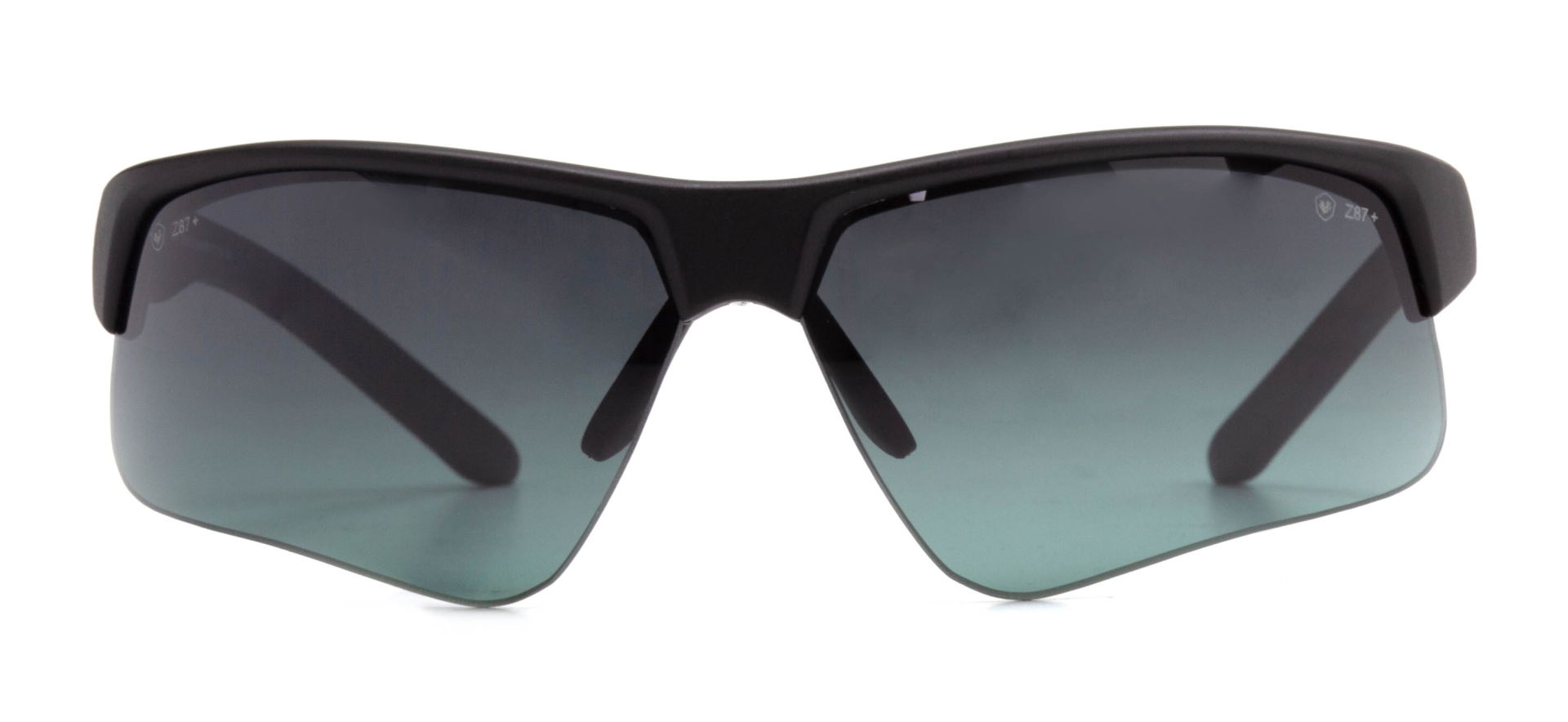 BENX TACTICAL BXBLS 9709-M06 Güneş Genç Erkek,Kadın,Unisex Bombeli Yarım Çerçeveli Grilamid TR90 UV400 - 1