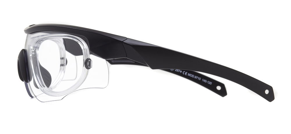 BENX TACTICAL BXBLS 9710-C.02 Güneş Genç,Yetişkin Erkek Bombeli Yarım Çerçeveli Grilamid TR90 UV400 - 3