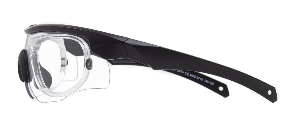 BENX TACTICAL BXBLS 9710-C.02 Güneş Genç,Yetişkin Erkek Bombeli Yarım Çerçeveli Grilamid TR90 UV400 - 3