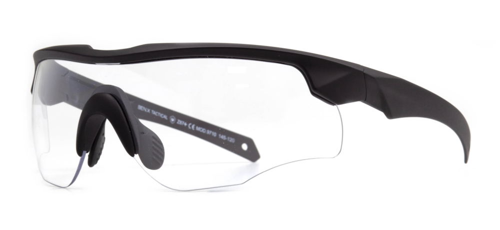 BENX TACTICAL BXBLS SET 9710-M06 Güneş Genç Erkek Bombeli Yarım Çerçeveli Grilamid TR90 UV400 - 2