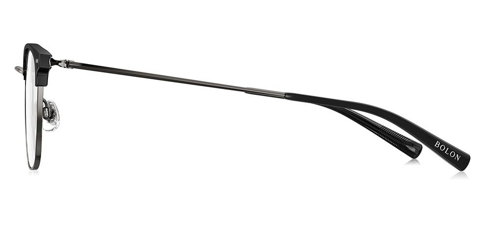 BOLON BA6001-B10 Optik Genç Erkek Köşeli Çerçeveli Titanyum - 3
