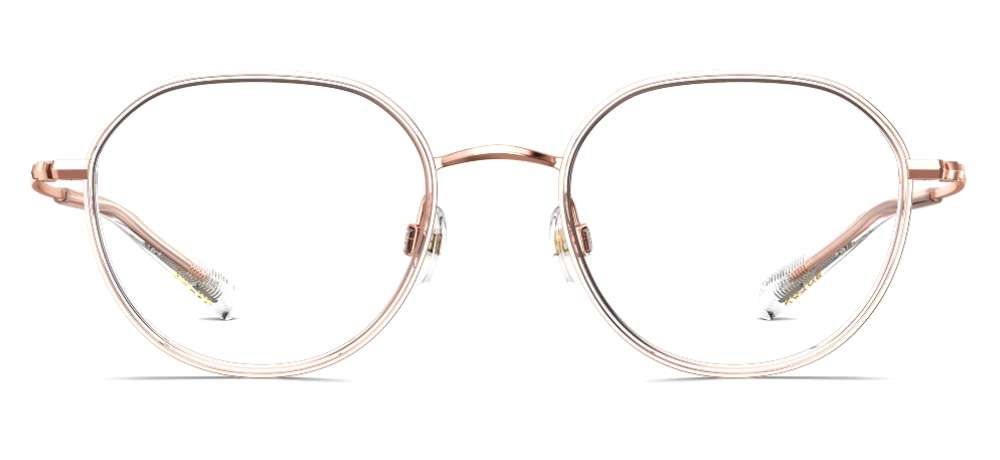 BOLON BA6008-B93 Optik Genç Kadın Geometrik Çerçeveli Titanyum - 1