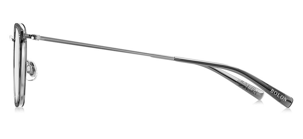 BOLON BA6010-B16 Optik Genç Erkek,Kadın,Unisex Köşeli Çerçeveli Titanyum - 3
