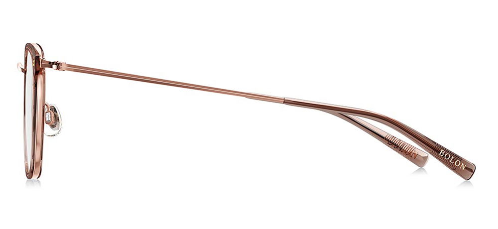 BOLON BA6010-B21 Optik Genç Erkek,Kadın,Unisex Köşeli Çerçeveli Titanyum - 3