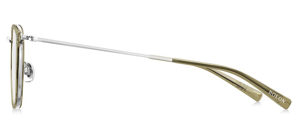 BOLON BA6010-B80 Optik Genç Erkek,Kadın,Unisex Köşeli Çerçeveli Titanyum - 3