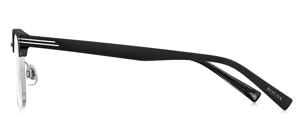 BOLON BA6013-B15 Optik Genç Erkek Köşeli Çerçeveli Titanyum - 3