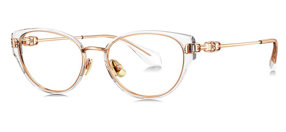 BOLON BA6019-B93 Optik Genç Kadın Çekik Çerçeveli Titanyum - 2