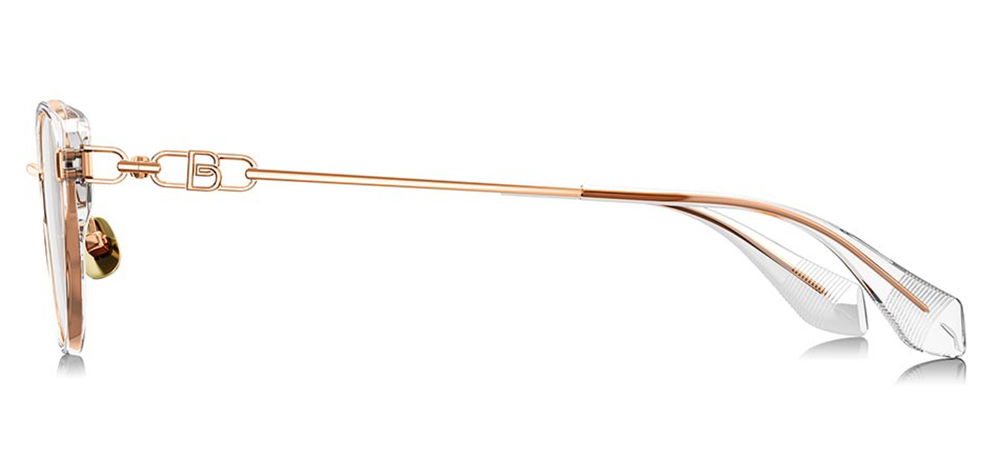 BOLON BA6019-B93 Optik Genç Kadın Çekik Çerçeveli Titanyum - 3